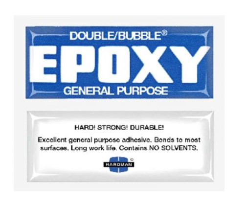 Double Bubble Epoxy Single-Use 2-Part Structural Adhesives